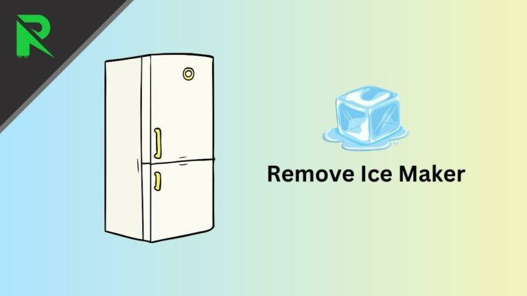 Remove Samsung Ice Maker