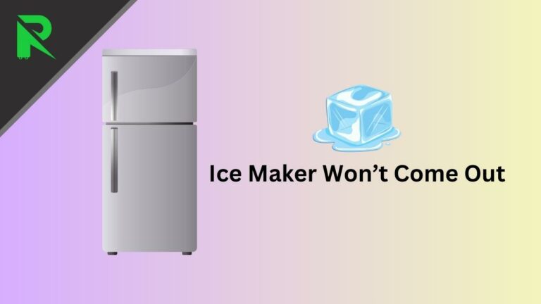 Samsung Ice Maker Won't Come Out Fix